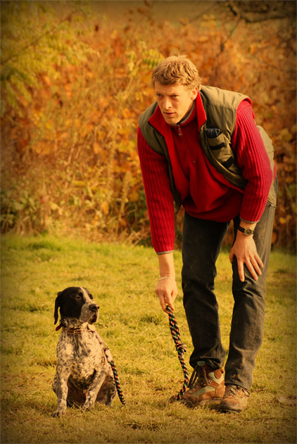 doug-education-Eric, éducateur canin et un chien